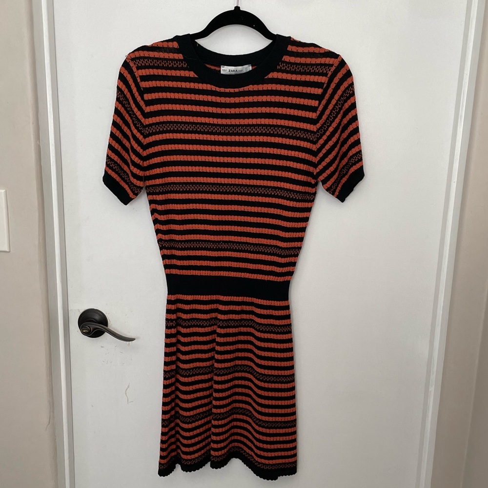 Striped zara dress